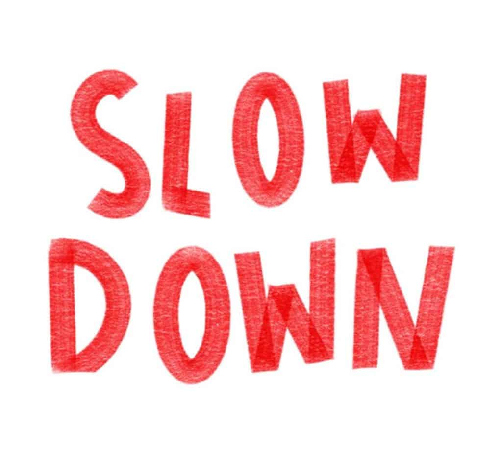 Slow Down, Stay Calm and Talk Slowly And Clearly During Your Phone Interview
